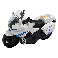 SHAKTISM Mini Inertia Moto Toy Bikes, City Service Series, Police
